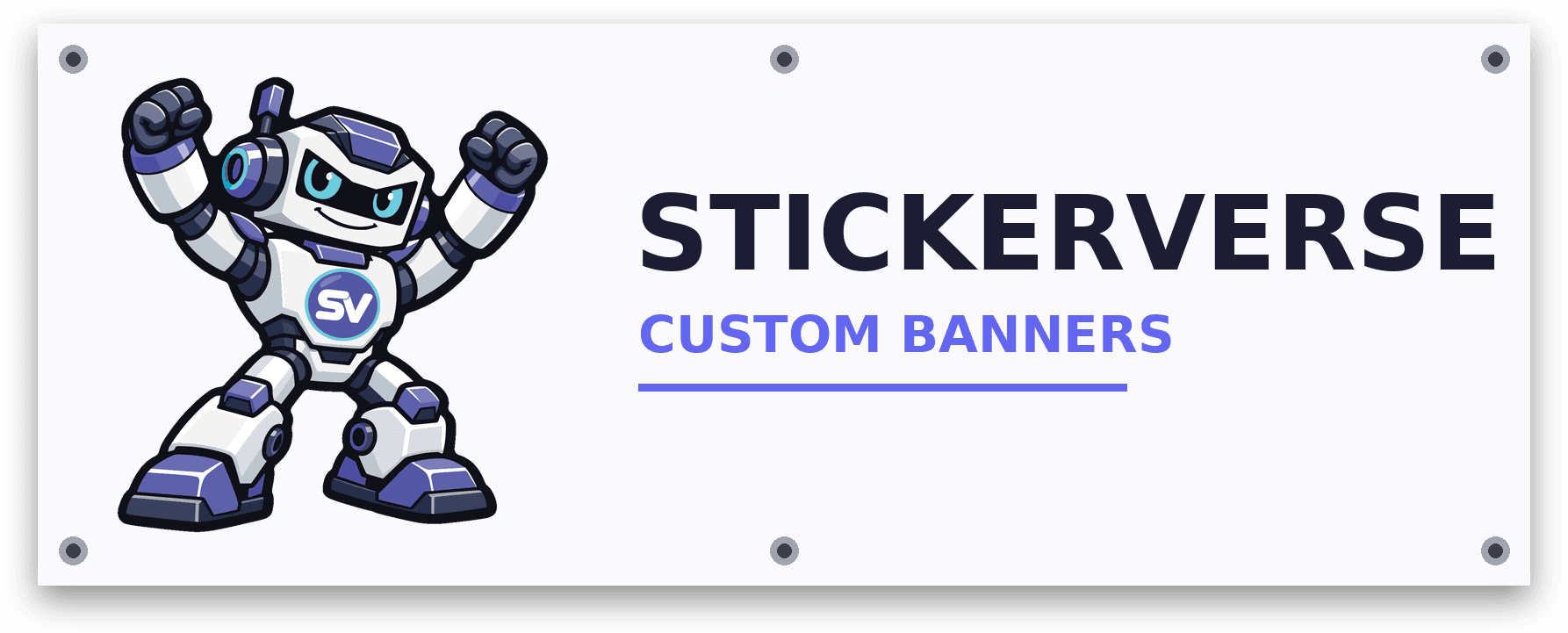 Custom Banners example