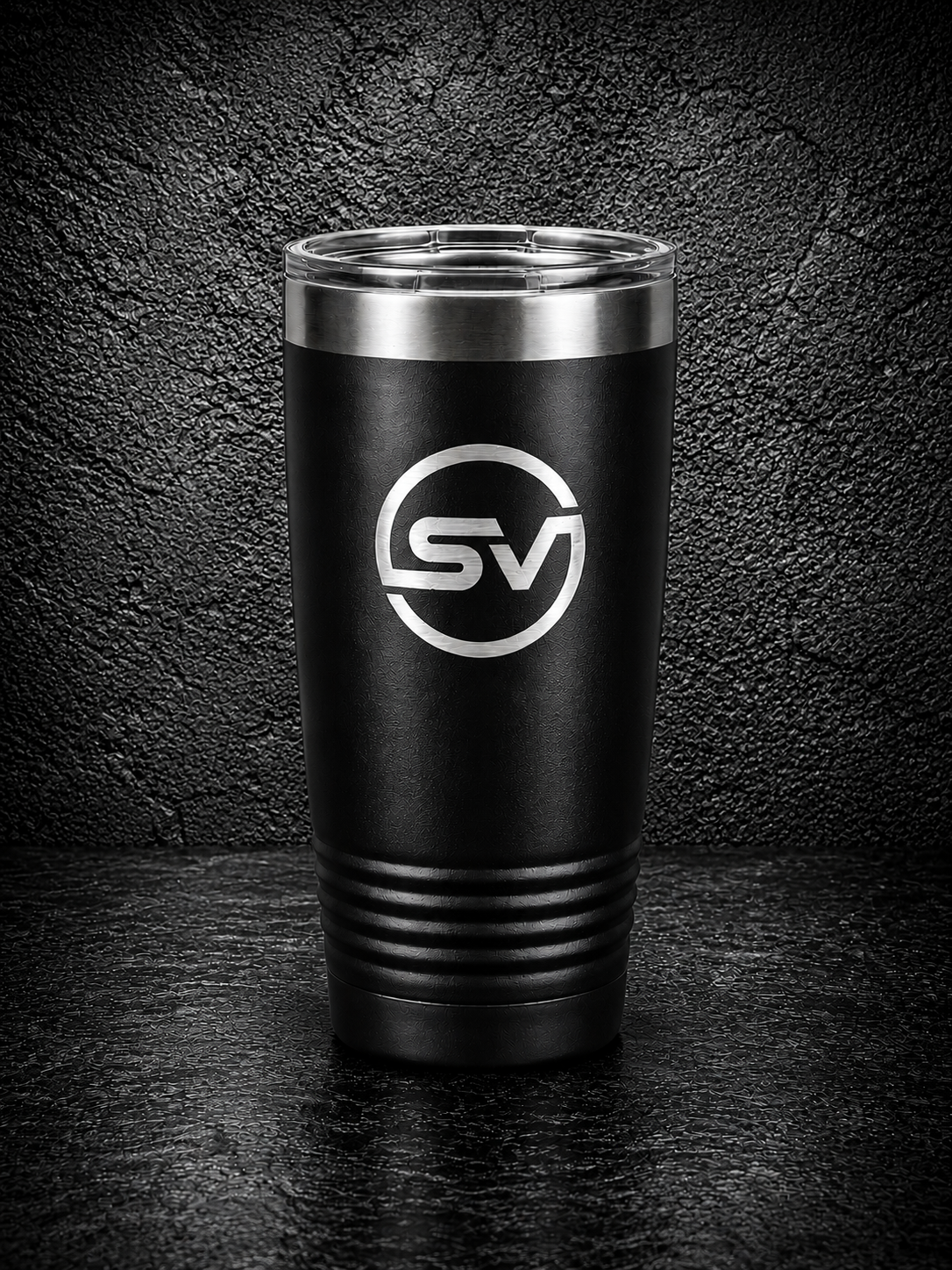 Custom 20oz Laser-Engraved Tumbler with Slider Lid
