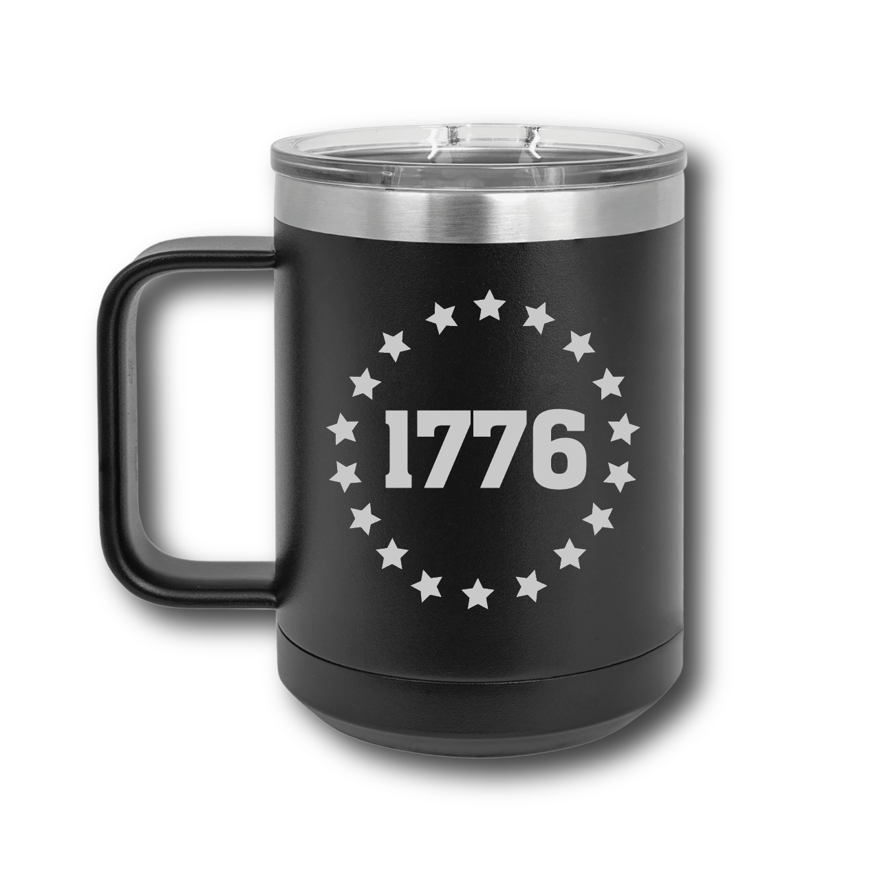 Patriotic 15oz Insulated Coffee Mug with Slider Lid