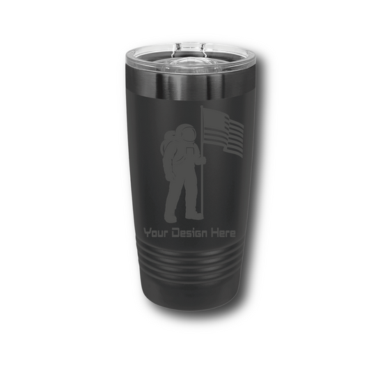 Stealth Black 20oz Tumbler