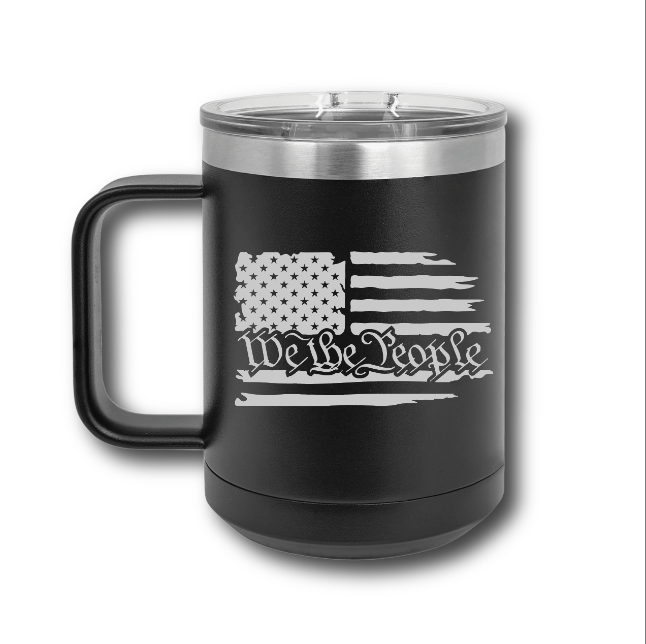 Patriotic 15oz Insulated Coffee Mug with Slider Lid