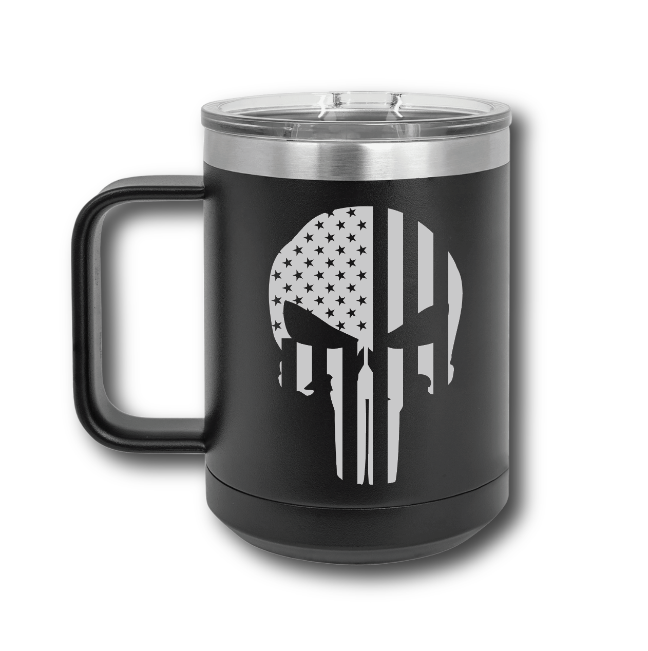 Patriotic 15oz Insulated Coffee Mug with Slider Lid
