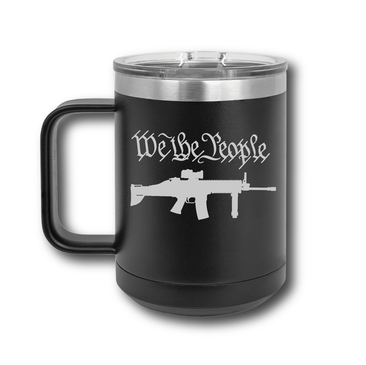 Patriotic 15oz Insulated Coffee Mug with Slider Lid