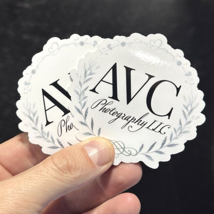 AVC Photography: Gloss vinyl sticker